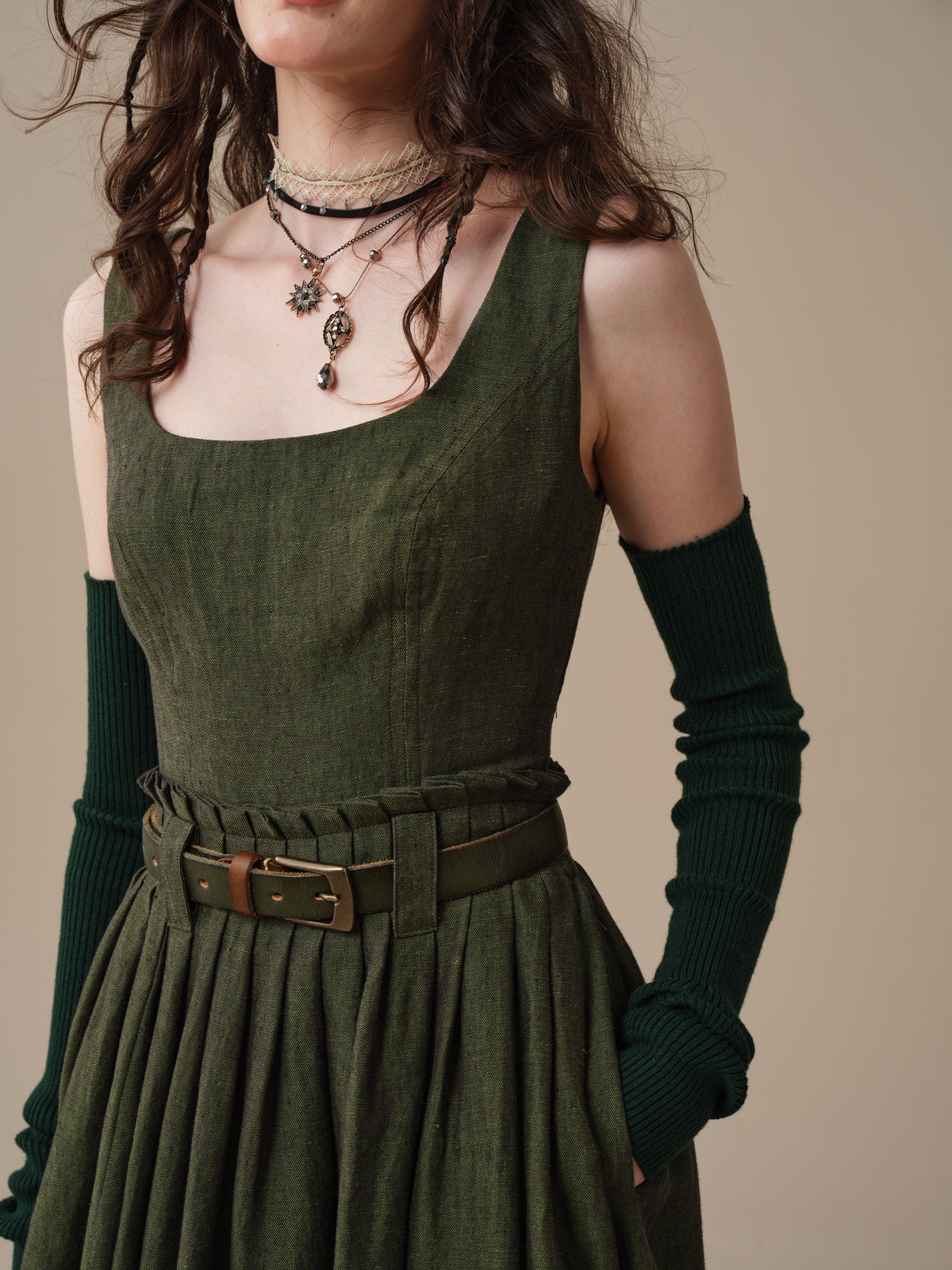 Clover 07 | Structured Linen Dress