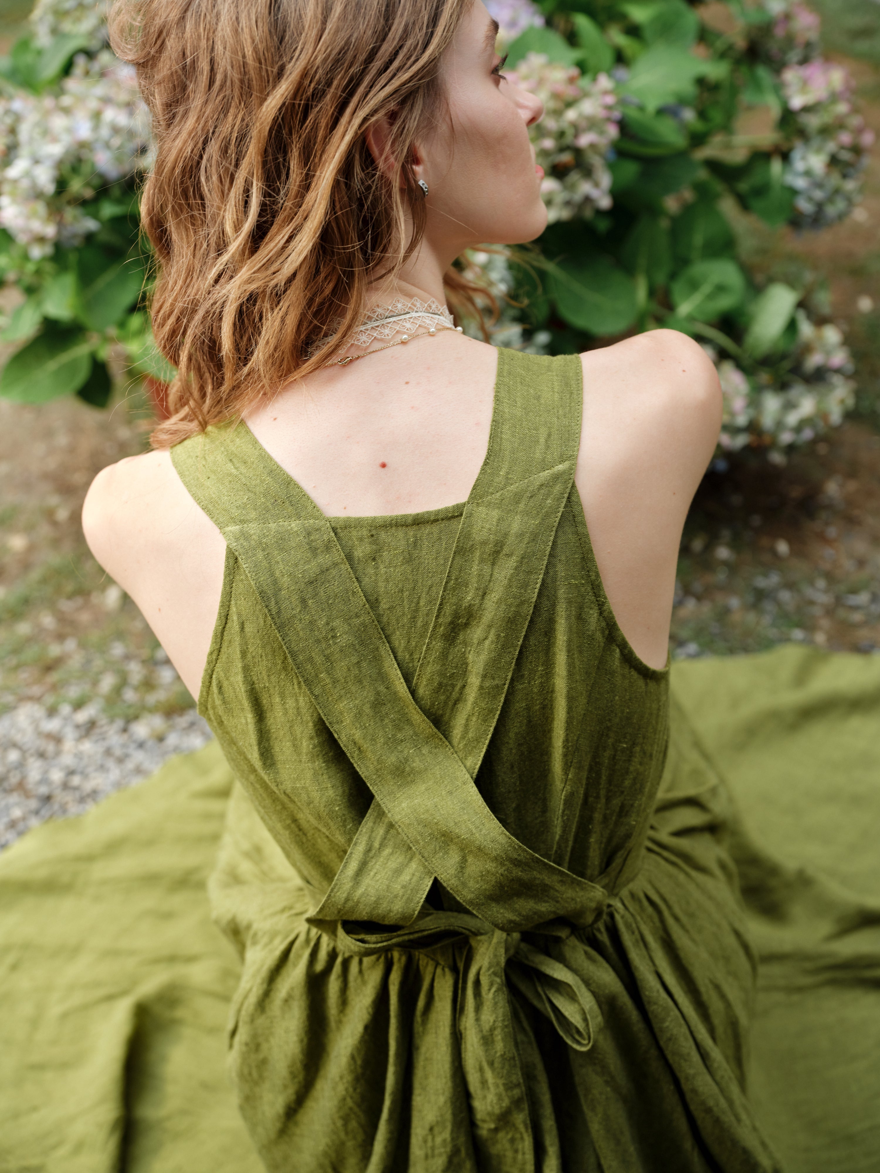 Summer 18 | The Avocado & Cream Linen Dress