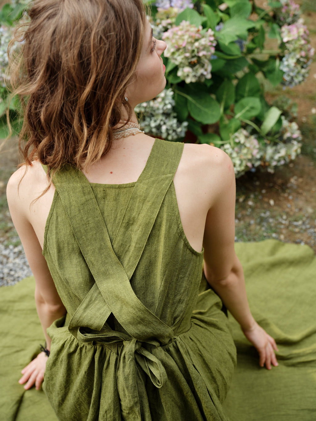 Summer 18 | The Avocado & Cream Linen Dress