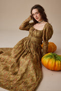 Paisley 11 | Elegant Floral Linen Dress