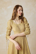 Crystal 17 | Victorian maxi linen dress