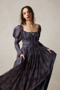 Paisley 11 | Elegant Floral Linen Dress
