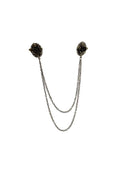 Rose metal pin