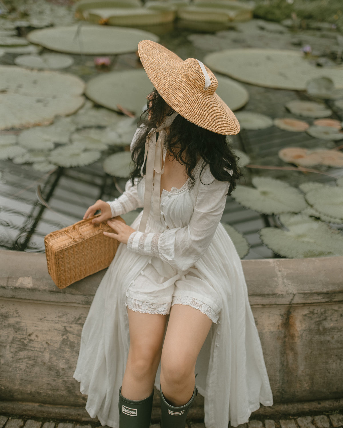 Josefina 19 | Dreamy Pleated Linen Dress Gown