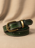 Forest Green Classic Belt