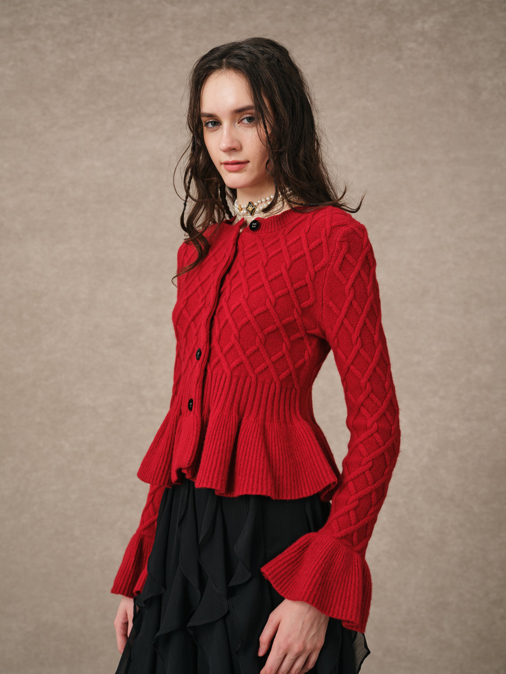 Freya | 100% Wool Cardigan