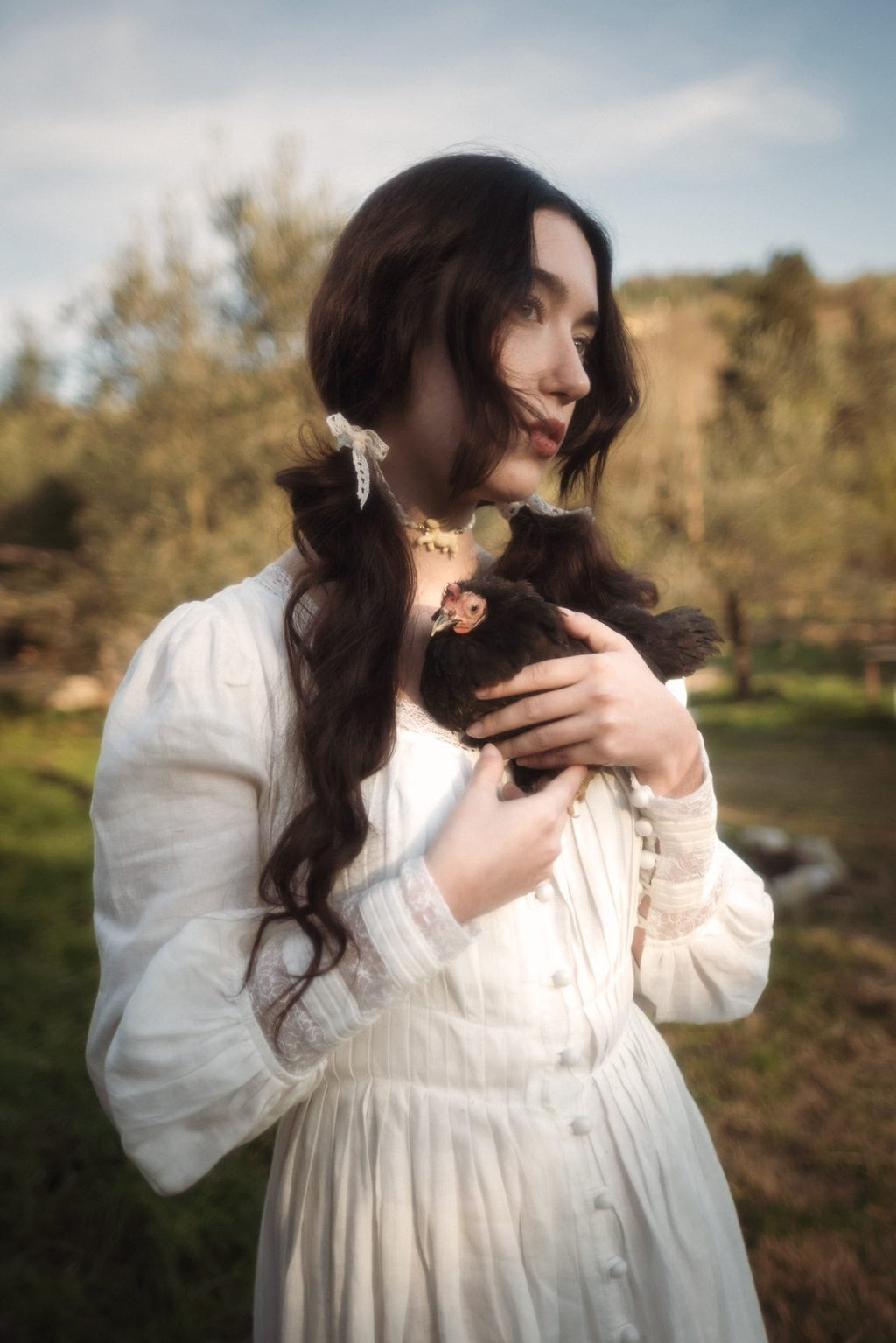 Josefina 19 | Dreamy Pleated Linen Dress Gown