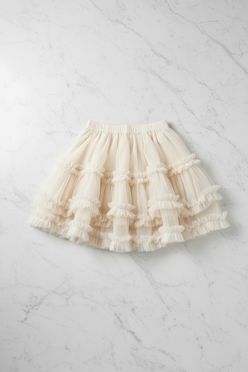 Sally 14 | Romantic layered Tulle Skirt