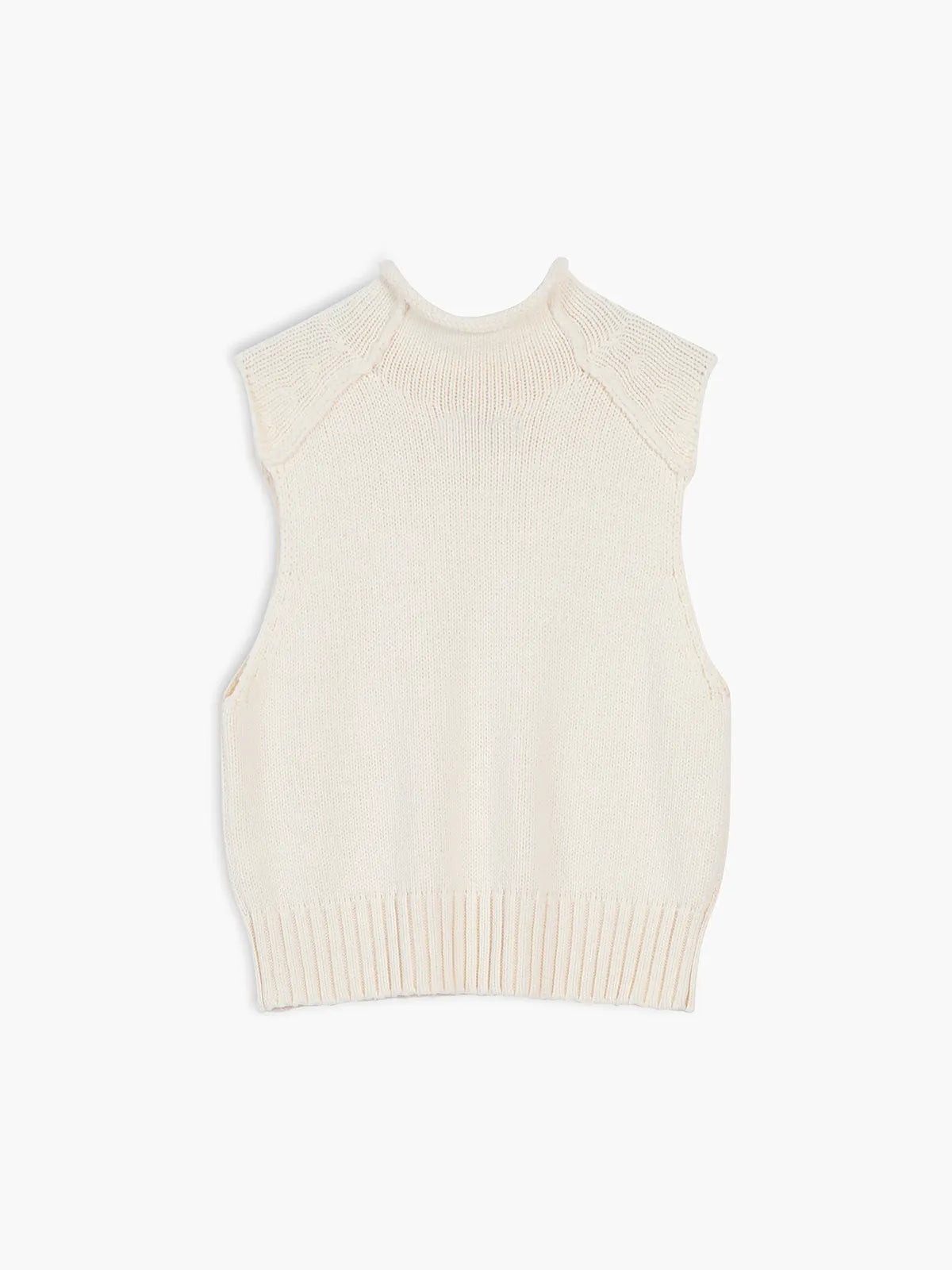 Love At First Sight Mockneck Sweater Vest