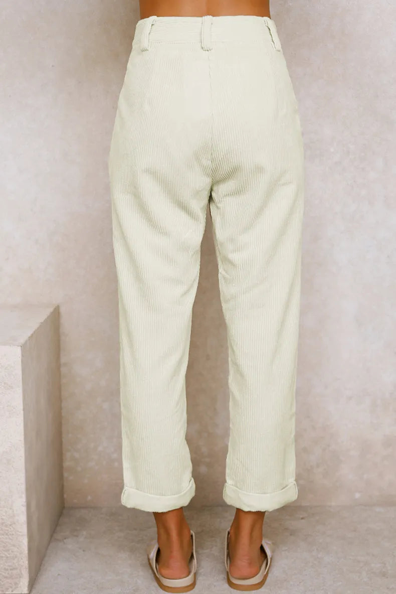 Women's Corduroy Loose Pants