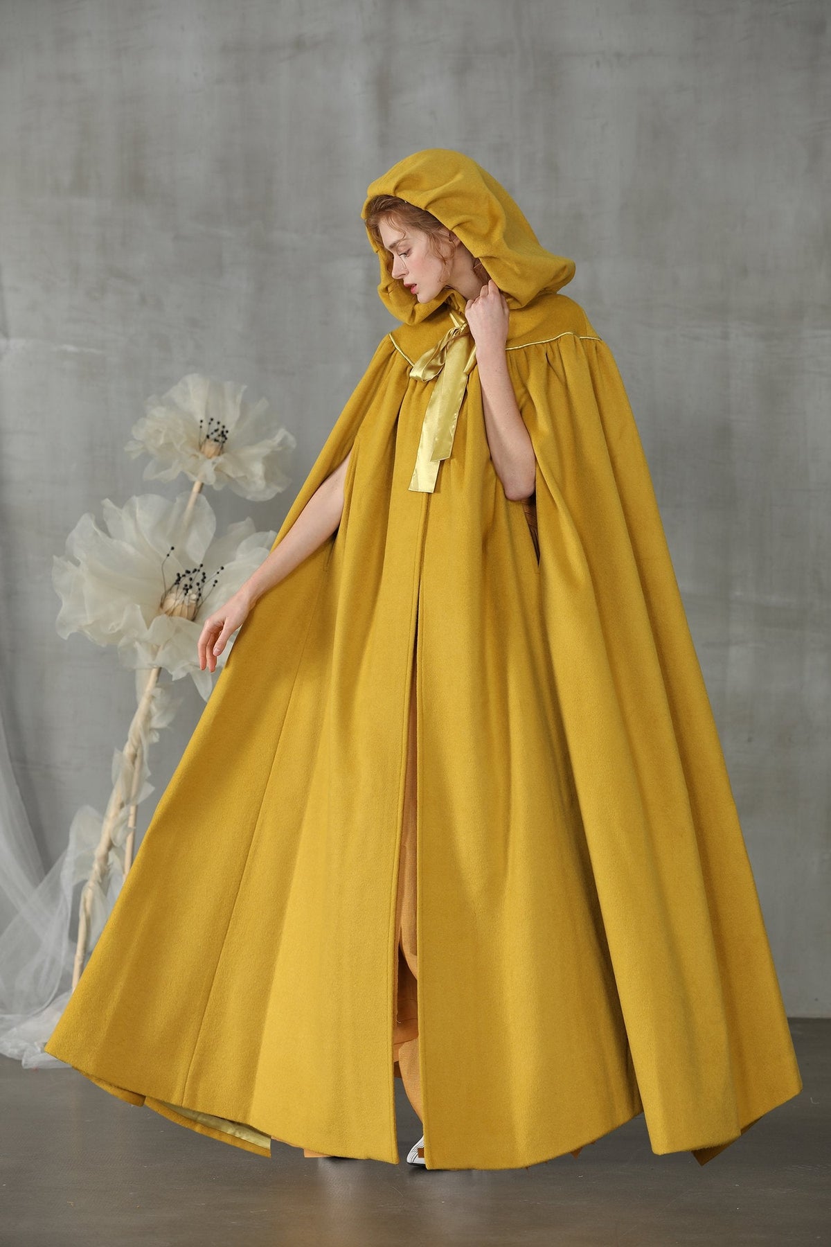 Perfumer 33 | hooded wool cloak