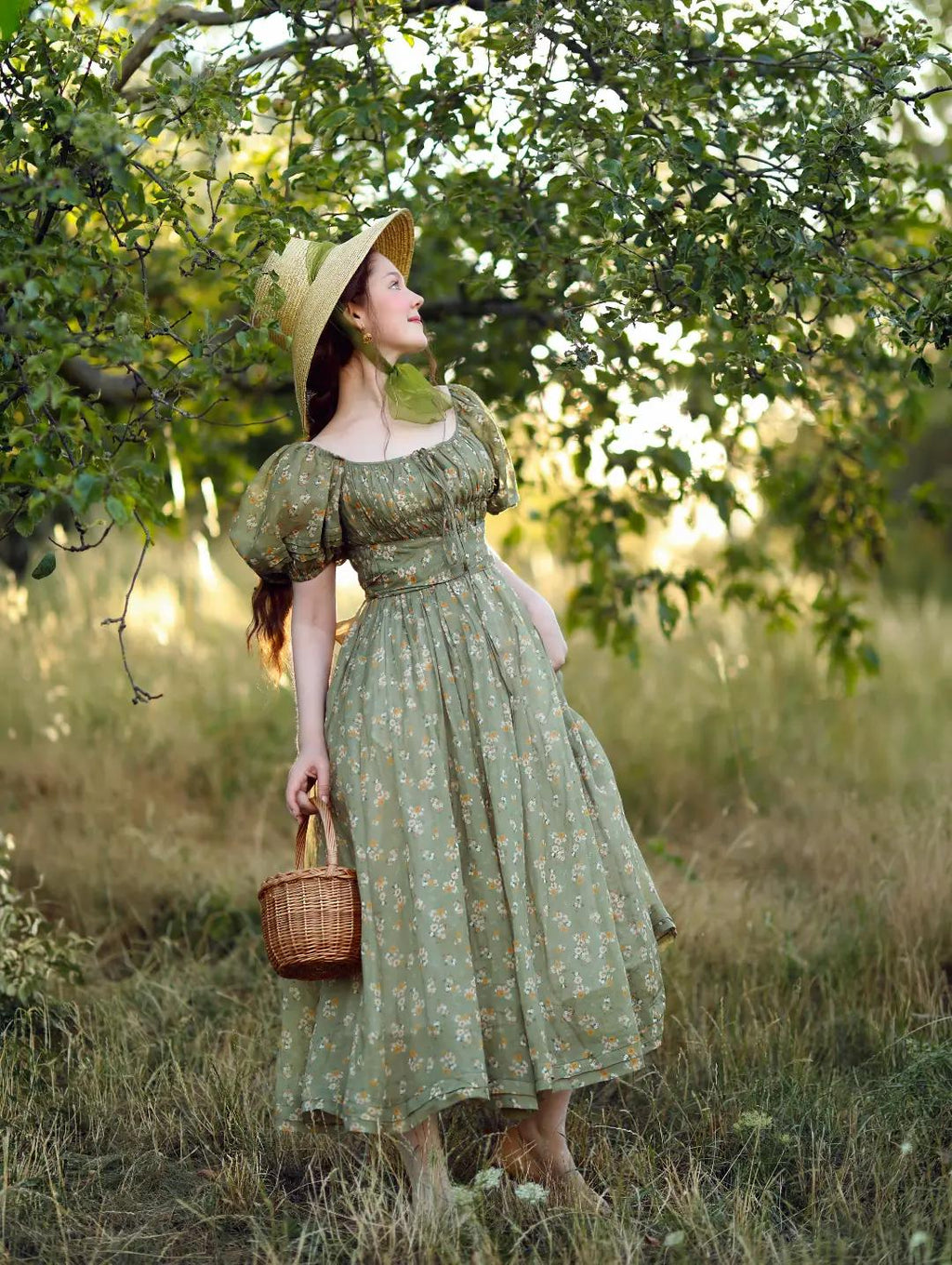 Alice 19 | Floral linen dress