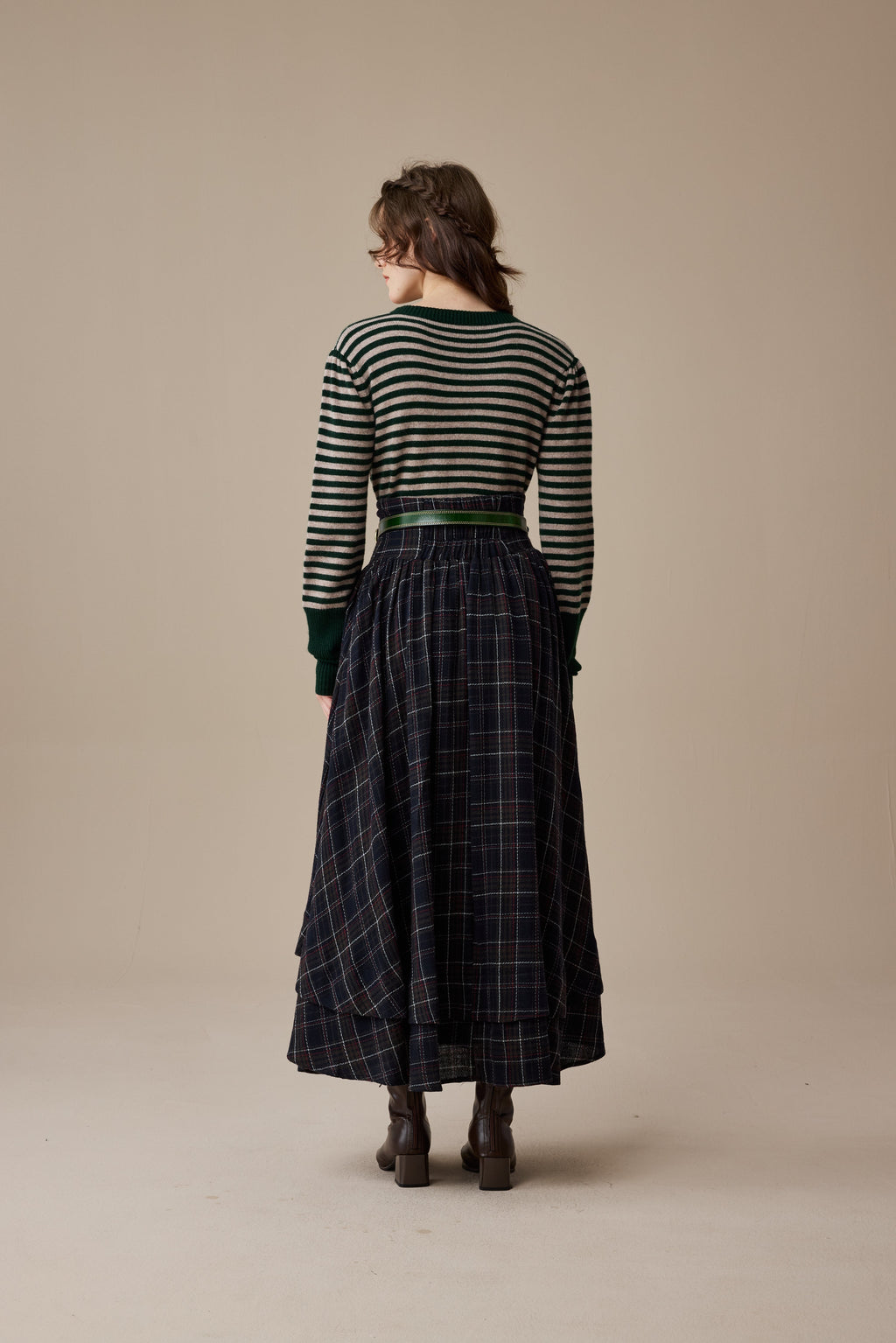 Oxford 13|100% wool classic striped pullover jumper