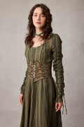 Crystal 17 | Victorian maxi linen dress