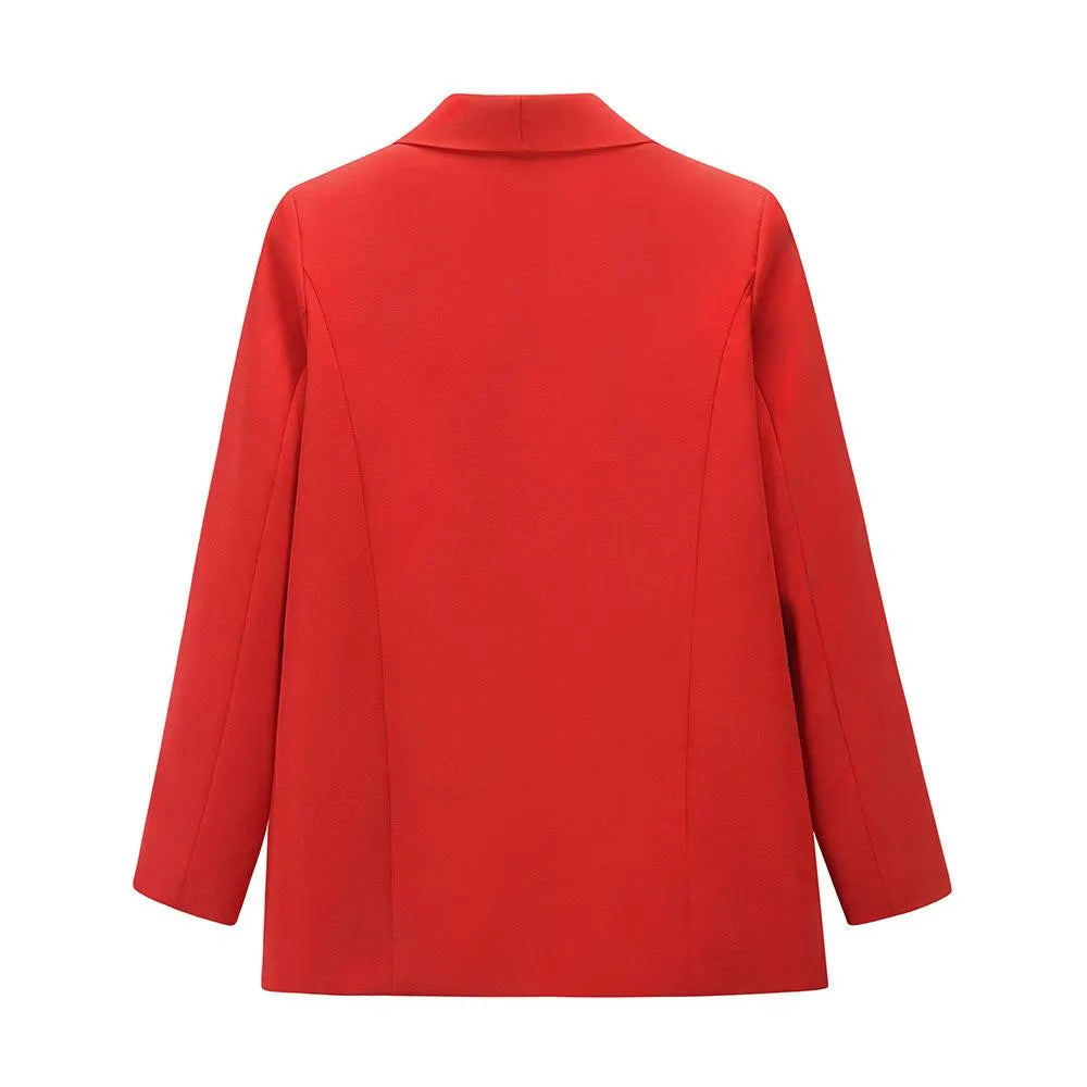 Casual Solid Color Slim Coats