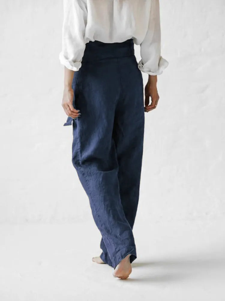 Comfy Wrap Wide Leg Pants