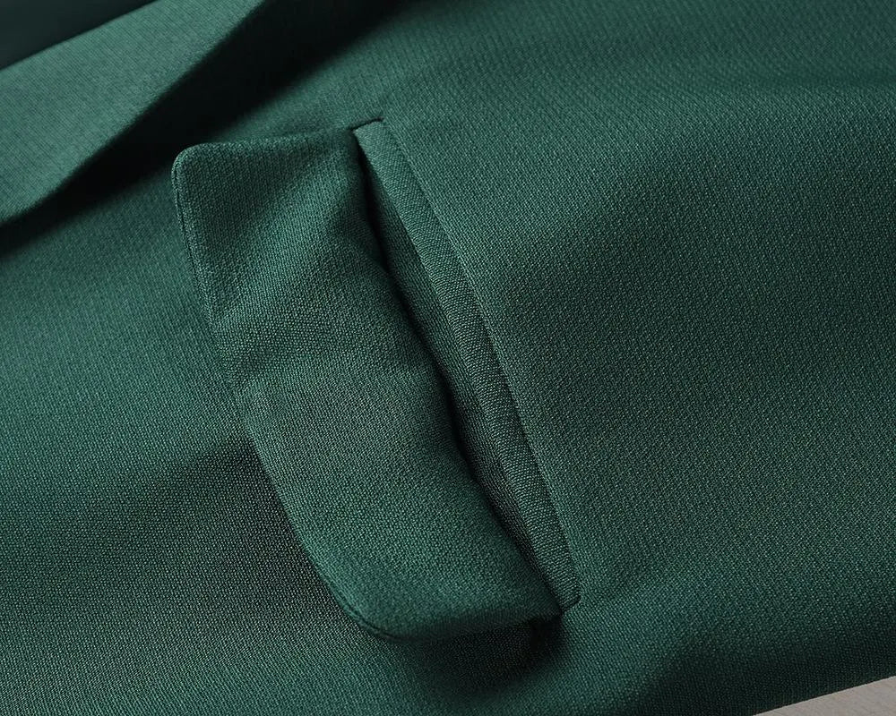 Casual Solid Color Slim Coats