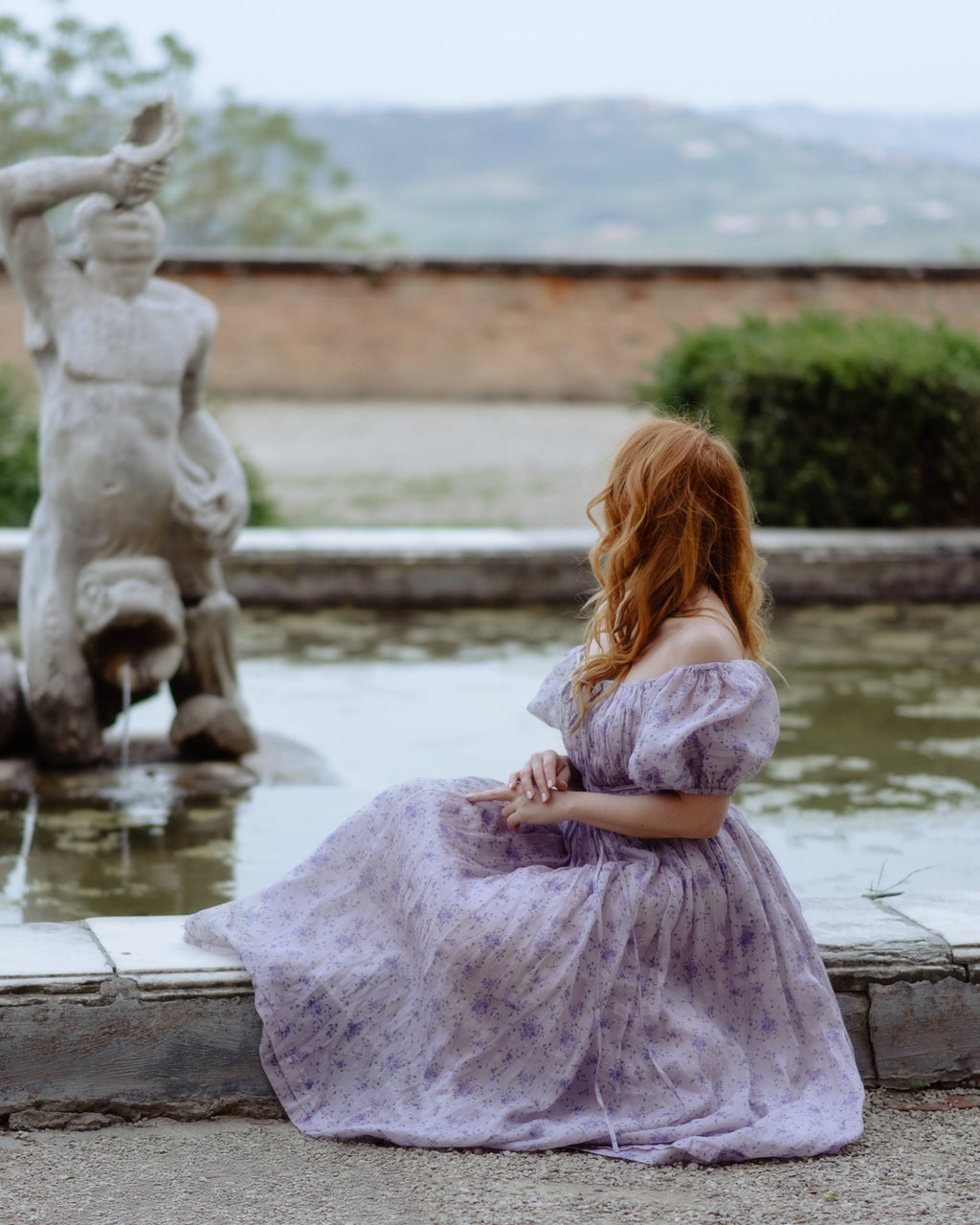 Alice 19 | Floral linen dress
