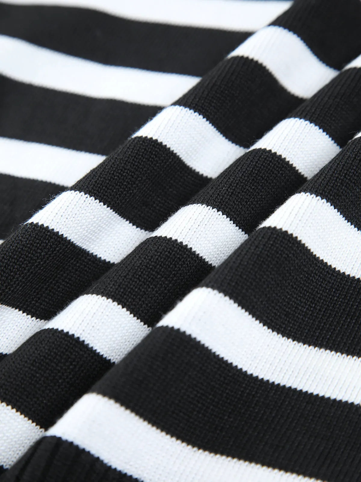 Parisian Stripe Mockneck Sweater