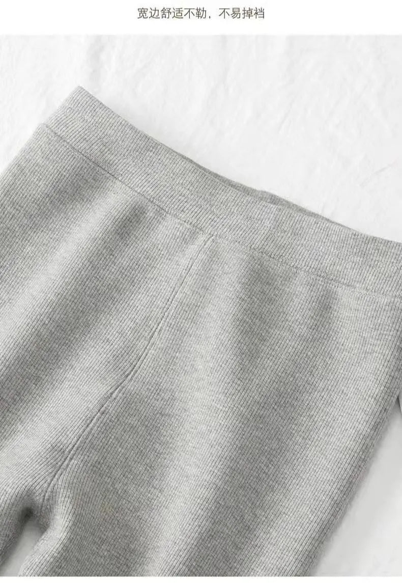 High Waist Slender Body High Elastic Warm Pants