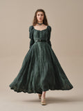 PHOENIX 24 | REGENCY LACE-UP LINEN DRESS