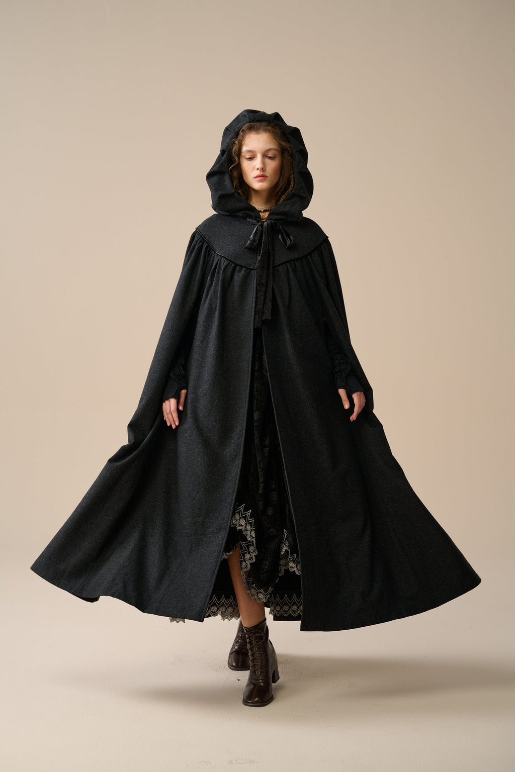 Perfumer 33 | hooded wool cloak