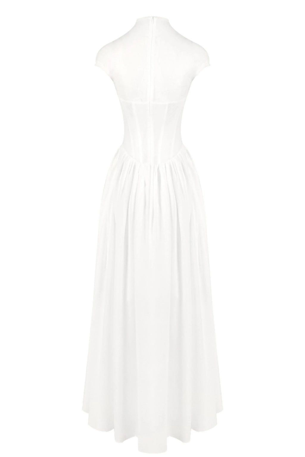 Alyssa Cap Sleeve Corset Maxi Dress
